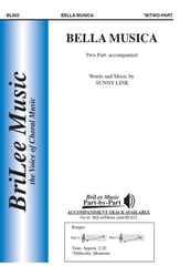 Bella Musica Two-Part choral sheet music cover